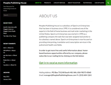 Tablet Screenshot of peoplespublishinghouse.com